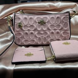 Sall pink croc handbag