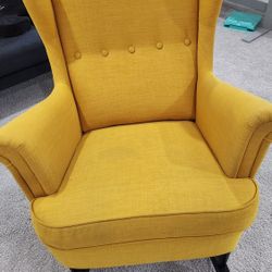 Ikea Wing Chair And Ottoman