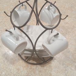 Espresso Cup And Plate Set