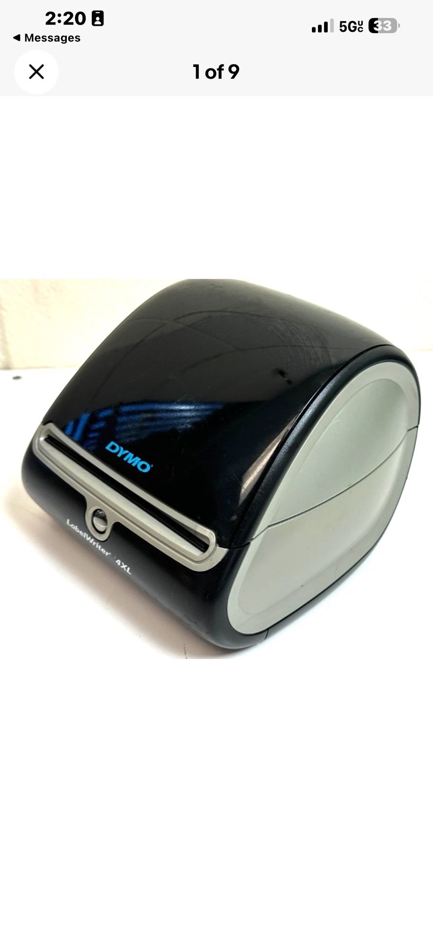 Dymo LabelWriter 4XL Label Thermal Printer | Ready to use