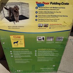 Contour Folding Crate, X-Large, 2 Doors, Brand New