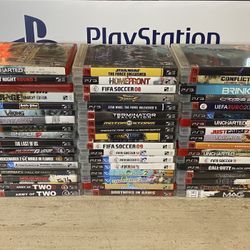 Ps3 Games 10$ Each