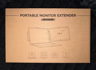 Dual Laptop Screen Extender, 14"