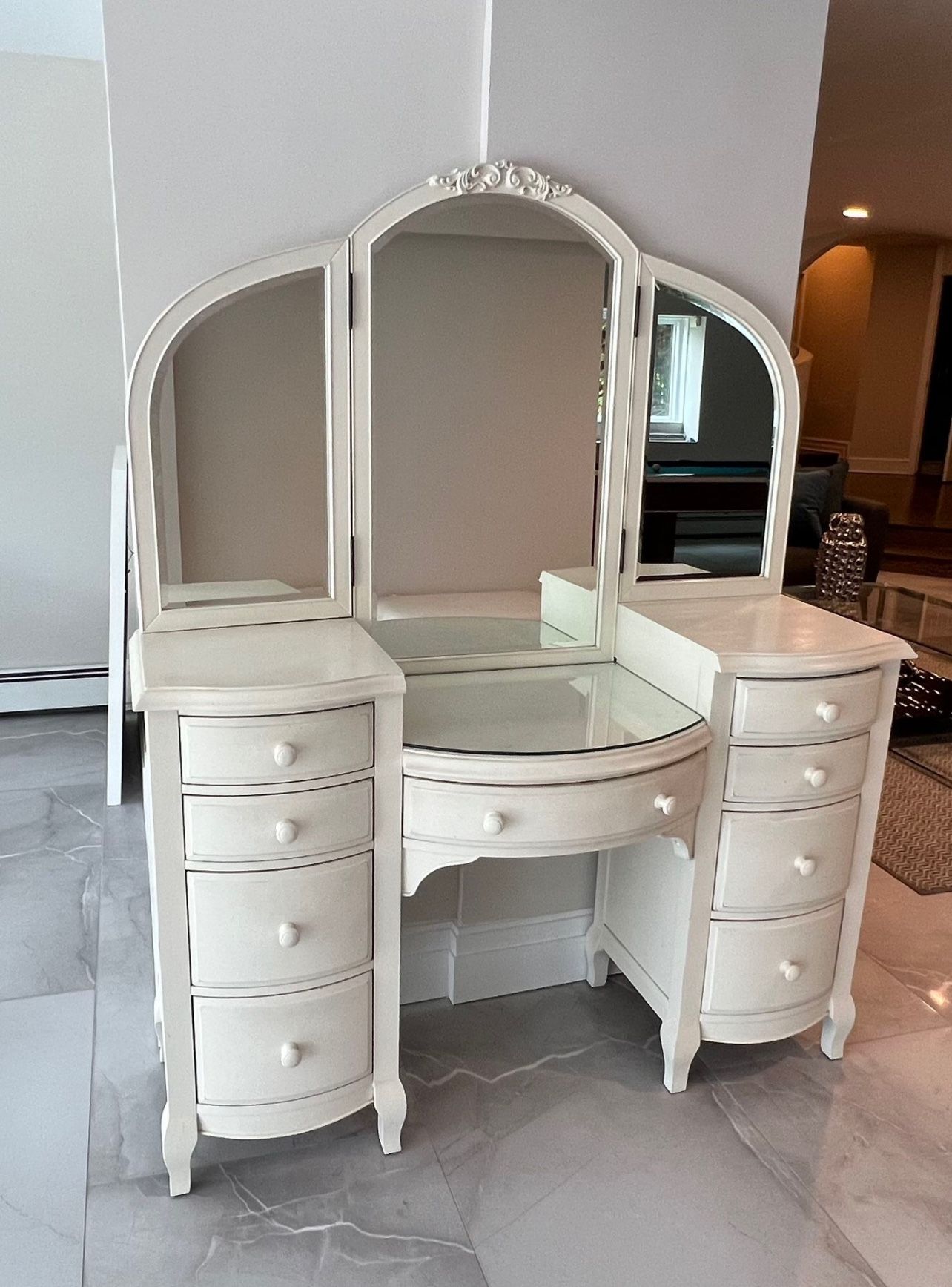 Pottery Barn “Lilac” Vanity