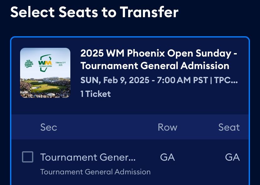 Waste management Sunday Ticket