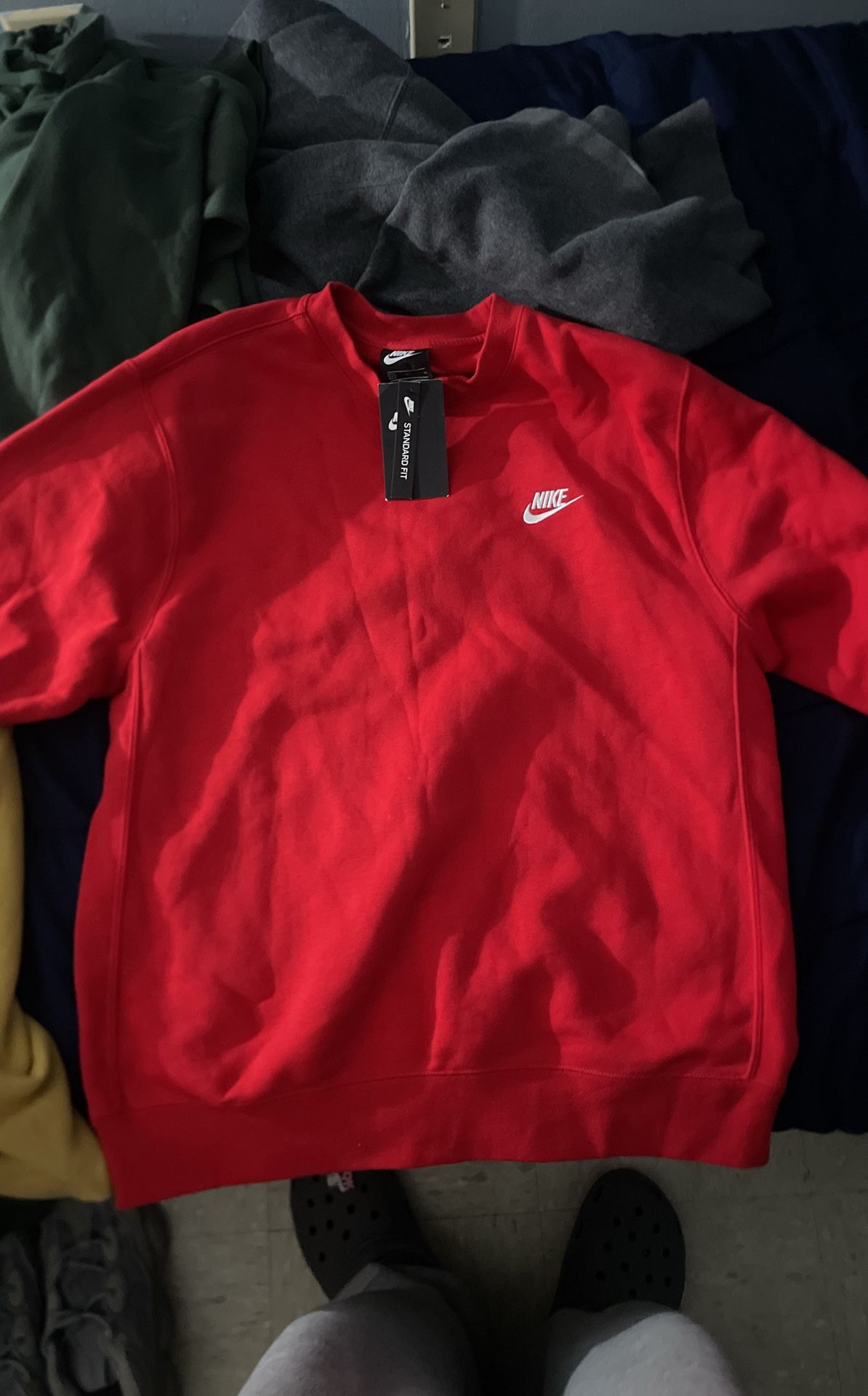 Red Nike Sweatshirt