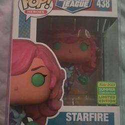 Starfire Funko Pop limited edition. 