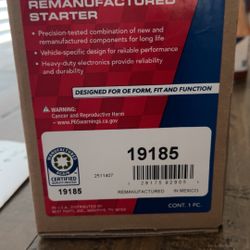 Brand New Starter For A 2014 Charger 