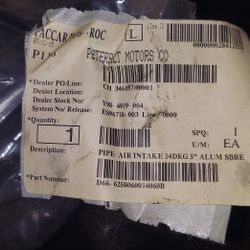 Pipe Air Intake 14 Deg 5in Alum sbbe
