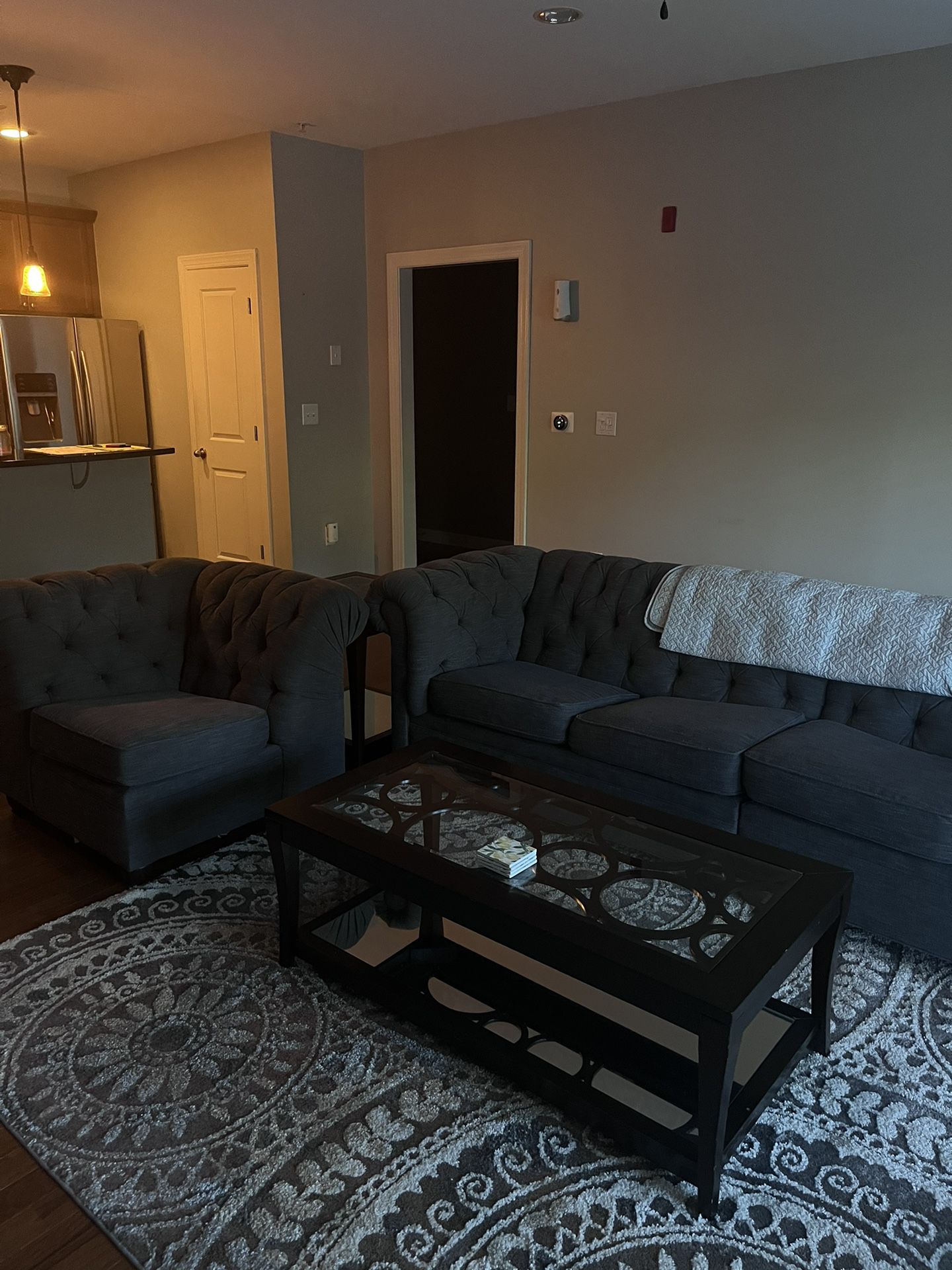 Sectional And Coffee Tables 