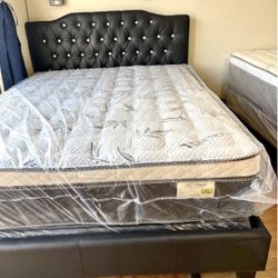 Queen Bed Frame With Mattress Included 
