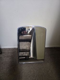 Metal Mirrored  Cabinet
