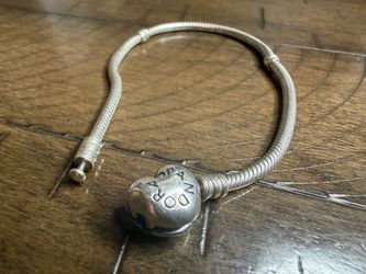 Pandora Sterling Silver Snake Chain Bracelet