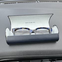 Warby Parker Leland Blue Sunglasses