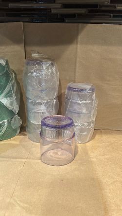 Tupperware Acrylic 10 oz. Tumblers / Cups