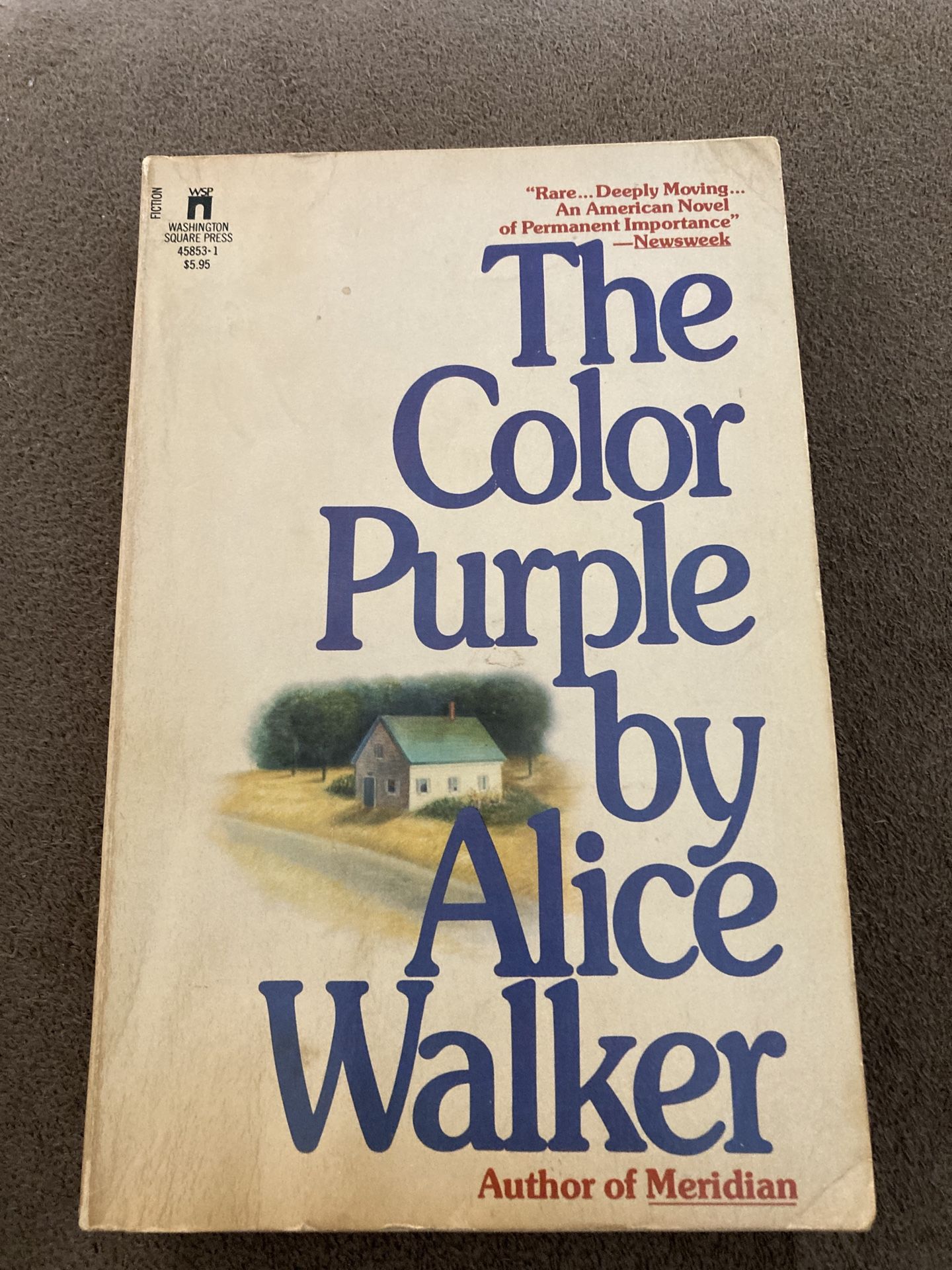 Alice Walker Paperback, Pre-owned Book, The Color Purple
