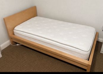 Twin Size Bed and Mattress