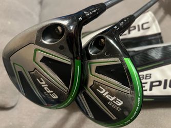 Callaway 3 and 5 wood