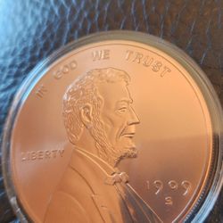 5 Oz. Copper Round 
