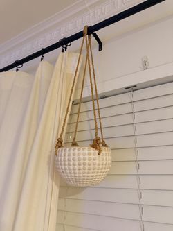 CB2 hanging plant pot