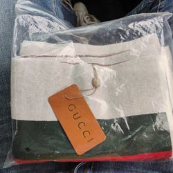 Gucci Wool Silk Scarf And Hat