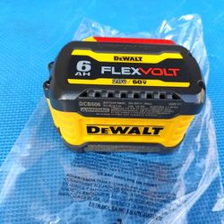New Dewalt Flexvolt Battery  20/60V  6.0AH