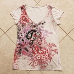 Women's DKNY Jeans Short Sleeve Shirt S