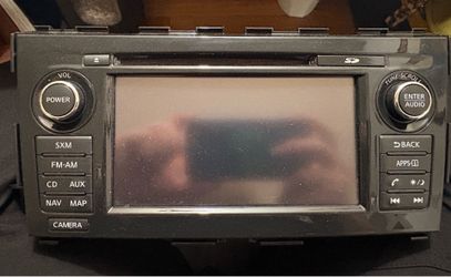 2013-2014 NISSAN ALTIMA AM/FM CD NAVIGATION RADIO RECEIVER