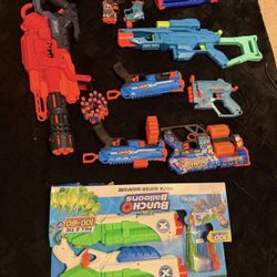 Nerf guns and more