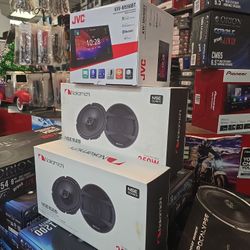JVC KW-M595BT AppleCarPlay Android Auto Bluetooth And Speaker 6.5 NAKAMICHI 