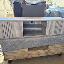 16” High Wood entertainment center OBO