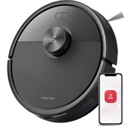 roborock Q7 M5 Robot Vacuum and Mop Combo, 10,000Pa HyperForce Suction, Robotic Vacuum Cleaner, Dual Anti-Tangle System, APP-Controlled Mopping, LiDAR