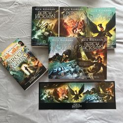 5 Percy Jackson Books Set