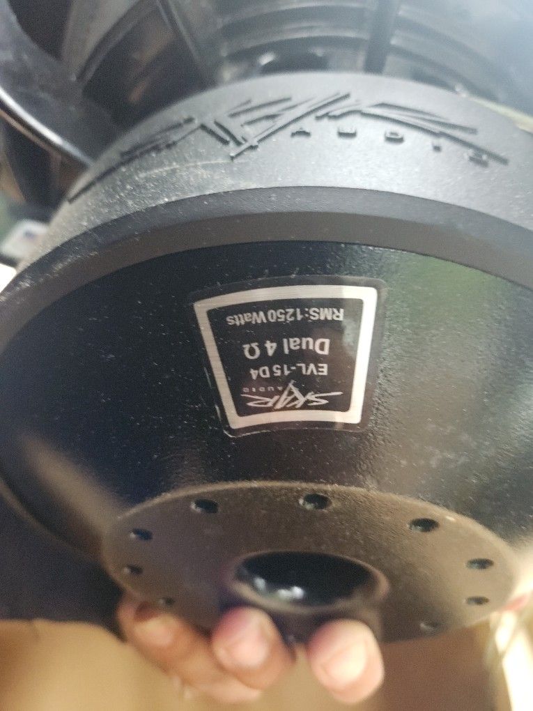 15 Inch D4 Skar Evl In Ported Box