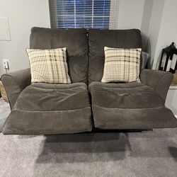 FREE Reclining Couch & Loveseat Set