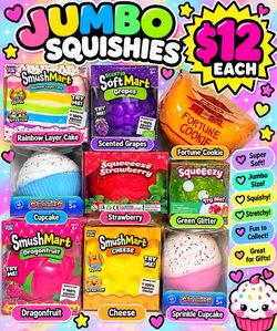JUMBO SQUISHIES