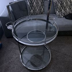 Vintage beverage cart