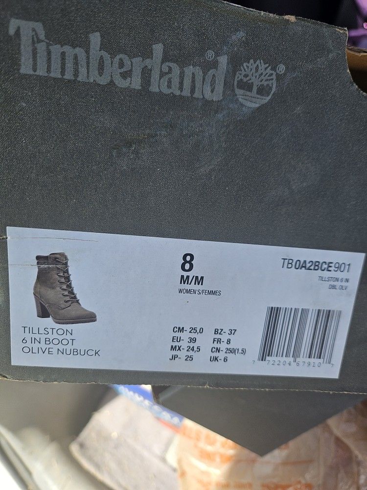 Womens Timberland Boots Size 8