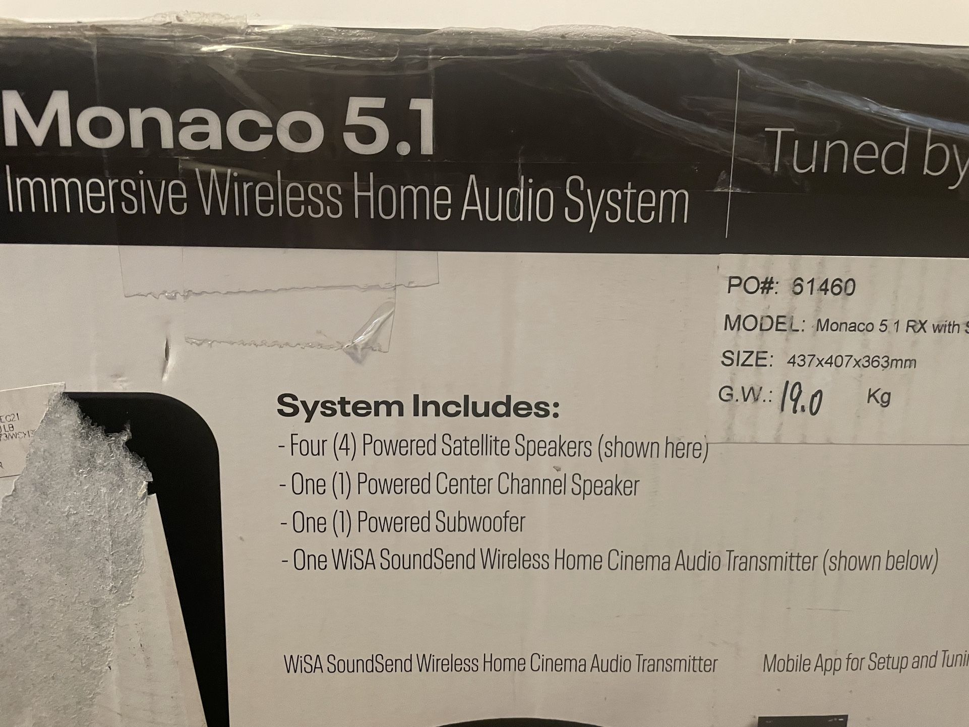 Platin Wireless Home Audio System 