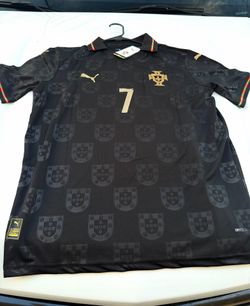 2026 World Cup Portugal black edition #7 Ronaldo