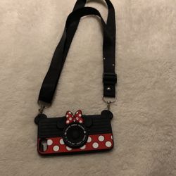 Camera Minnie Mouse Silicon Soft Phone Case