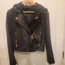 Faux Leather Jacket