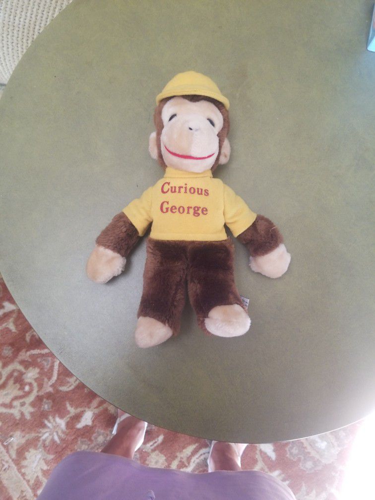 Curious George Vintage Stuffed Monkey
