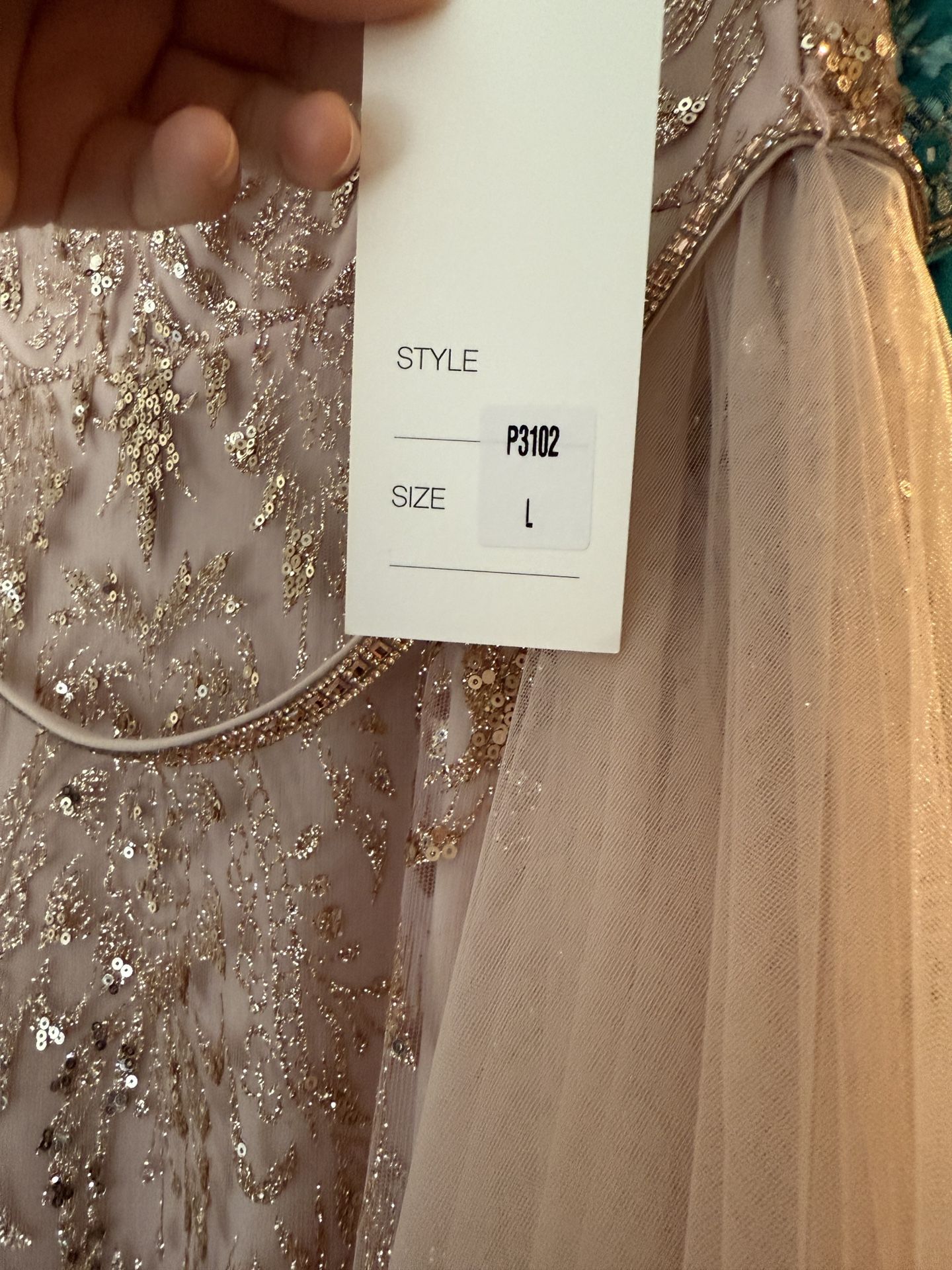 Rose Gold Dress (new)