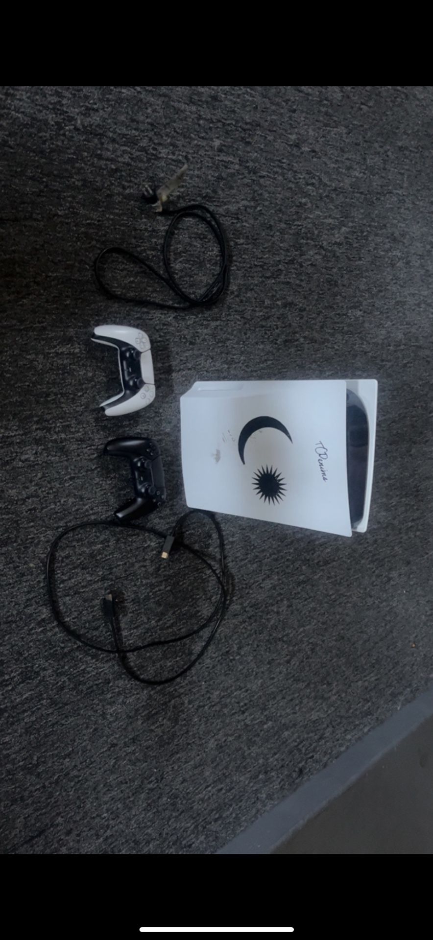 Ps5 Disk Edition W The White Controller