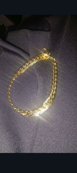 24 karat gold bracelet