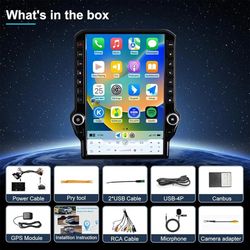 LINKSWELL GEN5 12.1 Inch Touchscreen Car Stereo for Mustang 2015-2023 Android 9 Radio Replacement Head Unit Multimedia Player T-Style Radio for Mustan