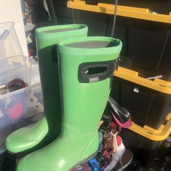 Bogs Rain Boots Tacoma Tall Classic Women’s Green Snow Boots Waterproof Insulated Women’s