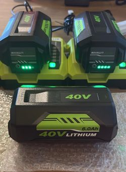 40V 6.0Ah Battery - Ryobi 40V Compatible - Brand New