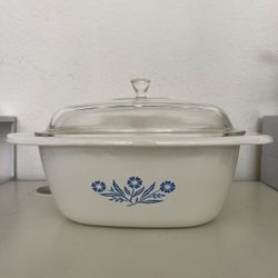 Corning Ware Blue Cornflower Dutch Oven Vintage & Antique